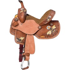 12" SILVER ROYAL YOUTH BEE SADDLE 