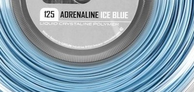 (1,21 /m) Luxilon Adrenaline Ice Blue 125 12 m Tennissaiten