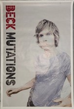 Beck Mutations 1998 Album Cover 40x60" ORIGINAL UK IMP. HUGE SUBWAY POSTER  RARE