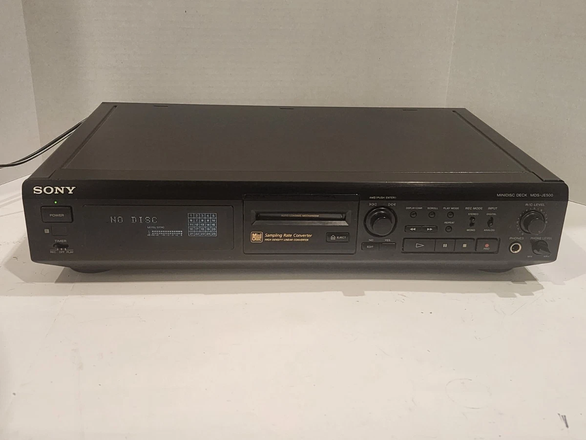 Mds-je700 Sony - Mds-je700 So - Minidisc - Hi-fi Kütyük - a Sony Terméke - Mds-je700