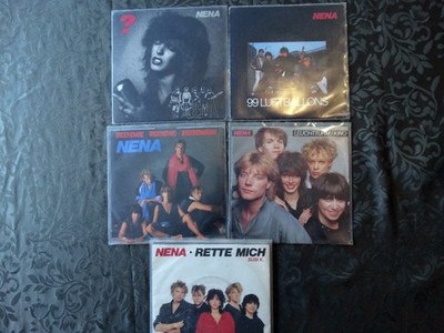 Nena   5 x 7er Singles  -TOP -