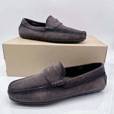 To Boot New York Adelaide Men s Loafers Slip On Shoes Gray Suede Size US 7