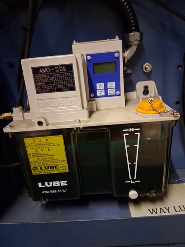 LUBE MYLUB-21 Automatic Lubrication Pump Unit AMO-IIIDS Controller CNC...