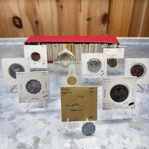85-Piece Israel Coin Collection 1949–1960s + Rare, Sterling Proof and Gold - Picture 5 of 24