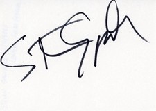 Steven Spielberg - Director - Signed Index Card ACOA LOA