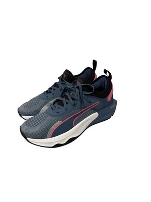 PUMA Pwr Xx Nitro Training Womens Blue Pink Sneakers Athletic Shoes Size 9