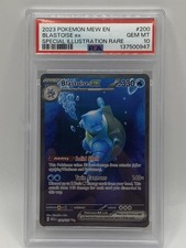 Blastoise ex 200/165 Special Illustration Rare Scarlet & Violet 151 Holo on eBay