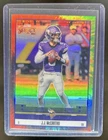 2025 Panini Select J.J. McCarthy Score Throwback Tie-Dye Prizm #/25 Vikings