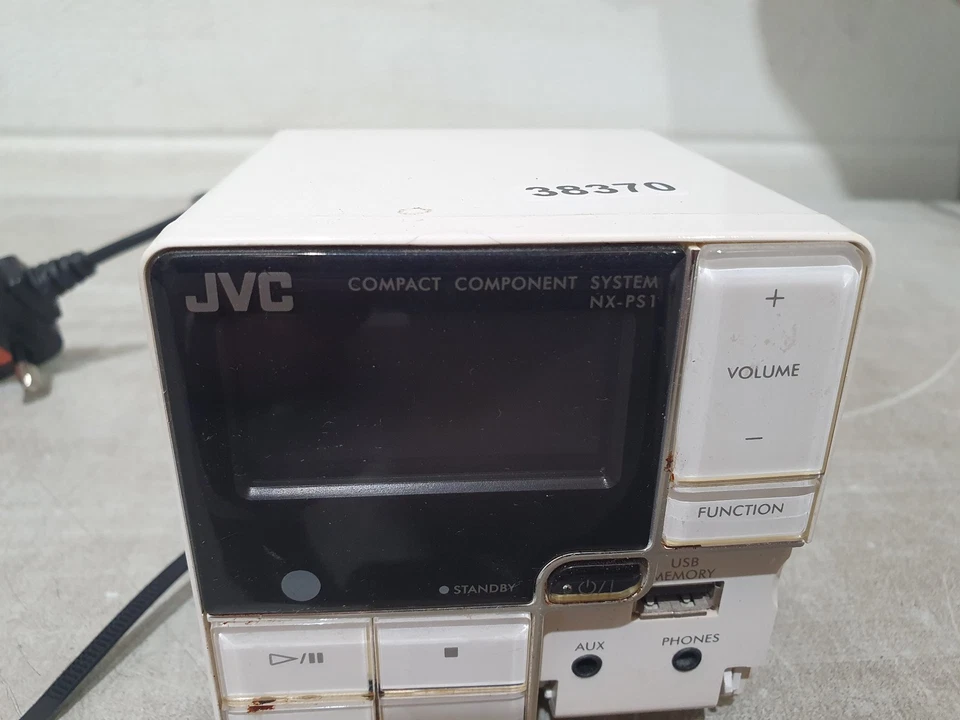 JVC CA-NXPS1 Main Unit Only White Corded USB for NX-PS1 Compact Component System - Image 2 of 4