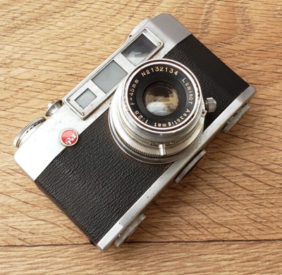 Vintage PAX M4 luminor Anastigmat 45mm Rangefinder Film
