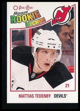 Mattias Tedenby 2011-12 O-Pee-Chee Rookie Card!!. rookie card picture