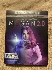 Megan 2.0 M3gan 2.0 4k Ultra Hd Blu-ray 2025 With Slipcover No Digital Code