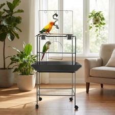 Pet Parrot Playstand Parrots Bird Playground Bird Play Stand Wood Perch Gym Play
