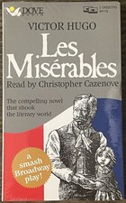Les Mis&eacute;rables by Victor Hugo &ndash; Dove Audio 2 Cassette Sealed Audiobook Cazenove