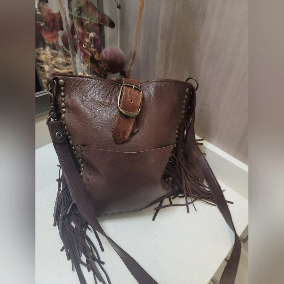 McFadin Fringe Crossbody Handbag - Image 4 of 4