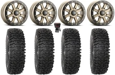ITP Inertia Bdlk 15" Wheels Br +40mm 32" RC500S Sticky Tires Pioneer 1K / Talon