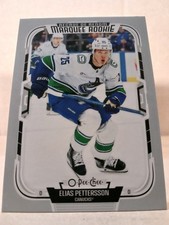 2025-26 O-Pee-Chee Hockey Elias Pettersson # 564 MARQUEE ROOKIE