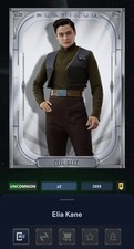 2023 AWARD CARD UC PLATINUM ELIA KANE TOPPS STAR WARS TRADER