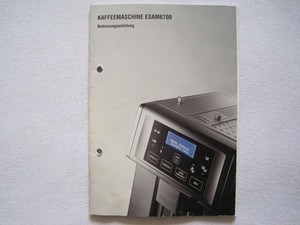 DeLonghi PrimaDonna Avant Chrome ESAM 6750 Metallic