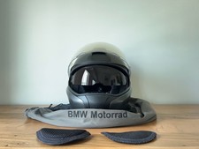 GREAT BMW SYSTEM 6 FLIP-UP HELMET, NEW ANTIFOG VISOR, INTEGRATED SUN VISOR 52 53