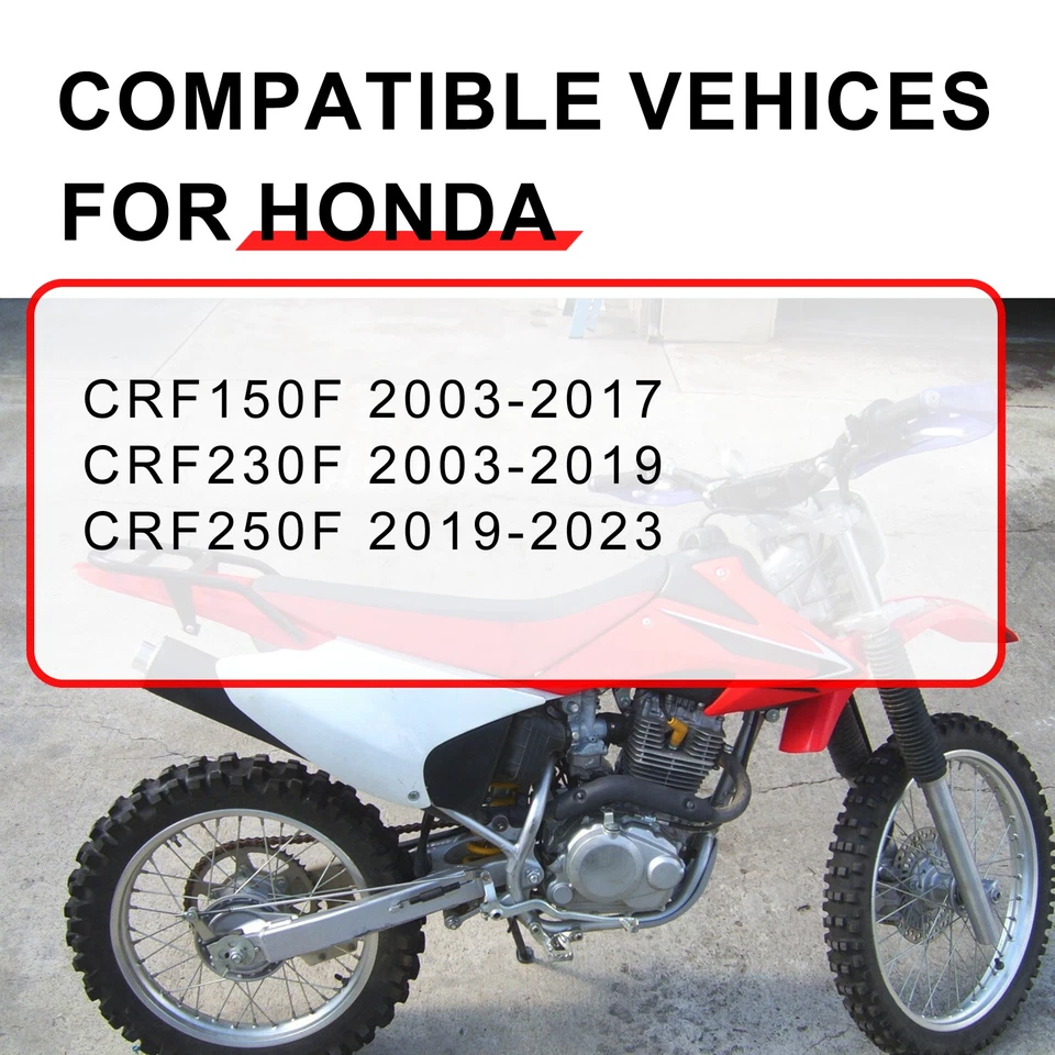 Guía de cadena trasera para Honda CRF150F CRF230F CRF250F 2003-2023 52146-KPS-900 blanco Foto 4 de 4
