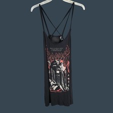 Womens Killstar Strap Tank XXL Magick Satanic Baphomet Gothic Occult Punk Witchy