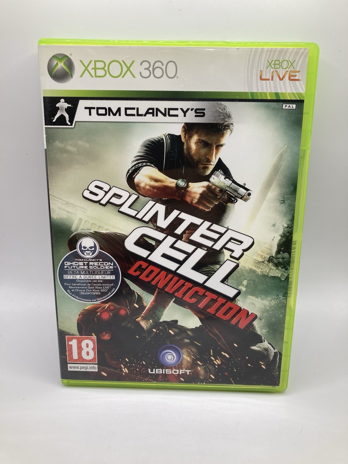 MICROSOFT XBOX 360 - Jeu Vidéo Tom Clancy’s « Splinter Cell Conviction »