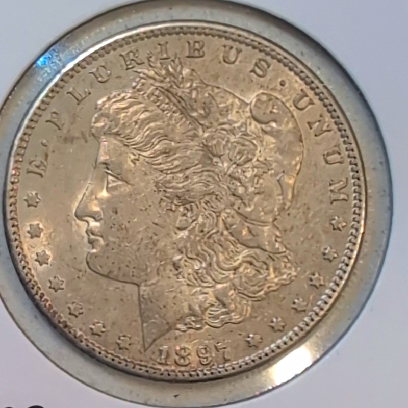 1897-S Morgan Silver Dollar 0.900 Silver