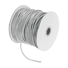 Light Gray 2.5mm Waxed Cord 87 Yard Wax Bead Thread String for Jewelry Making