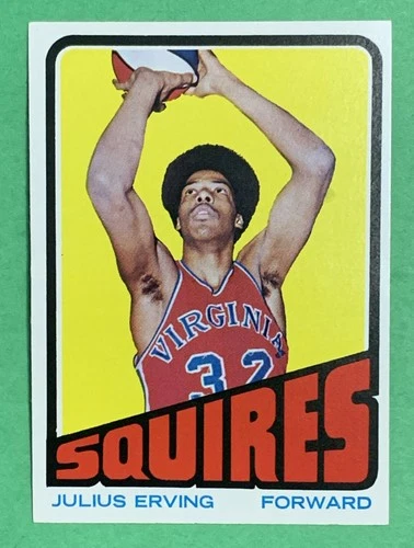1972-73 Topps #195 Julius Erving Dr. J (NM-MT) HIGH END