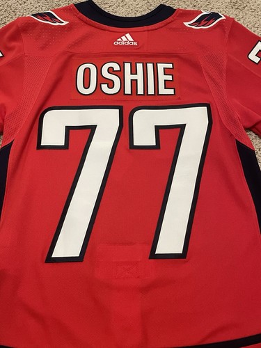 Washington Capitals TJ Oshie Authentic Adidas NHL Hockey Jersey Men’s Size 46 - Picture 11 of 12