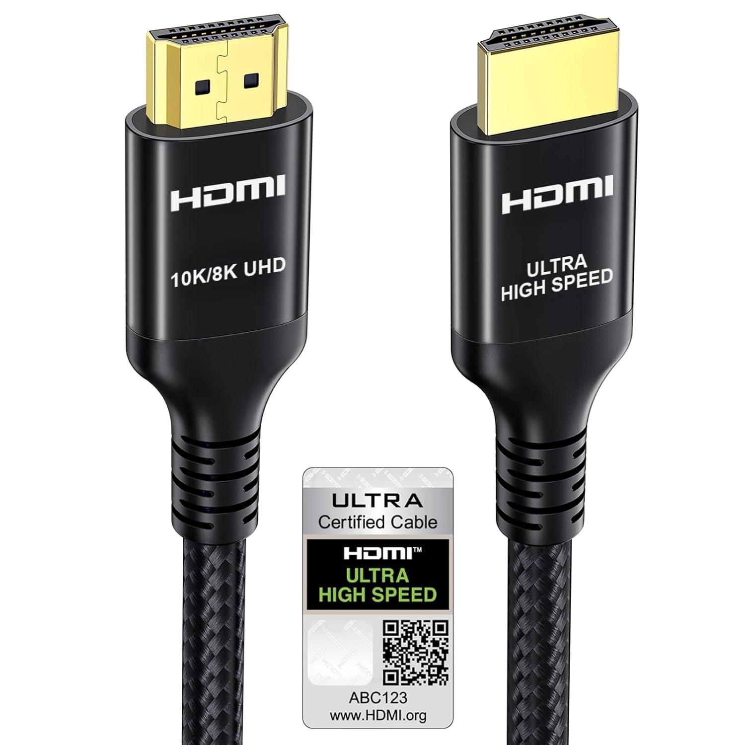 Etseinri HDMI 2.1 Cable 0.5M Certified 8K 4K Ultra High Speed HDMI Cable