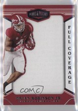 2022 Chronicles Draft Picks Plates & Full Coverage Brian Robinson Jr Patch ig1