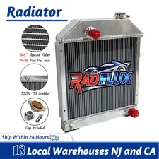 3-Row Aluminum Radiator For Ford New Holland 2000 2600 3000 3600 4000 #C7NN8005H