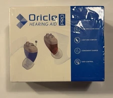 Oricle PRO Hearing Aid and Charging Case  for  Adult & Seniors  New Sealed