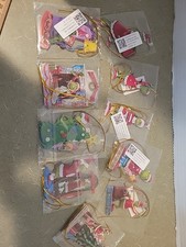 The GRINCH Flat Two-Sided 3.5" Christmas Ornaments Acrylic Set of 10 New