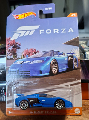 Hot Wheels Forza 1994 Bugatti EB110 SS # HMV71 # 4/5