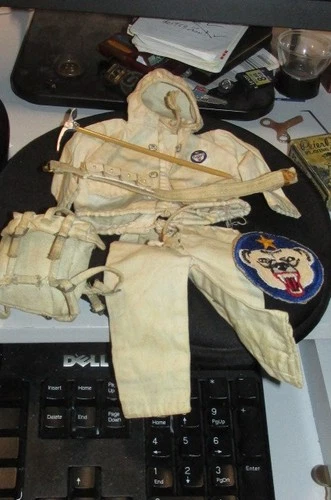 Vintage 1964 12" Hasbro GI Joe ~ MOUNTAIN SKI PATROL ~ Uniform Japan Outfit