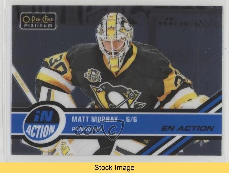 Matt Murray #IA-19 2017-18 O-Pee-Chee Platinum Hockey In Action