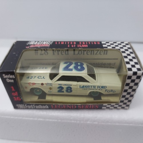 Fred Lorenzen #28 LaFayette 1964 Ford 1992 Racing Collectables 1/64 diecast - Picture 3 of 10