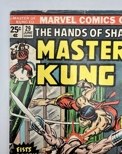 Marvel Comics - Master Of Kung Fu #29 (1975) G/B&B/CS - Foto 7 di 14