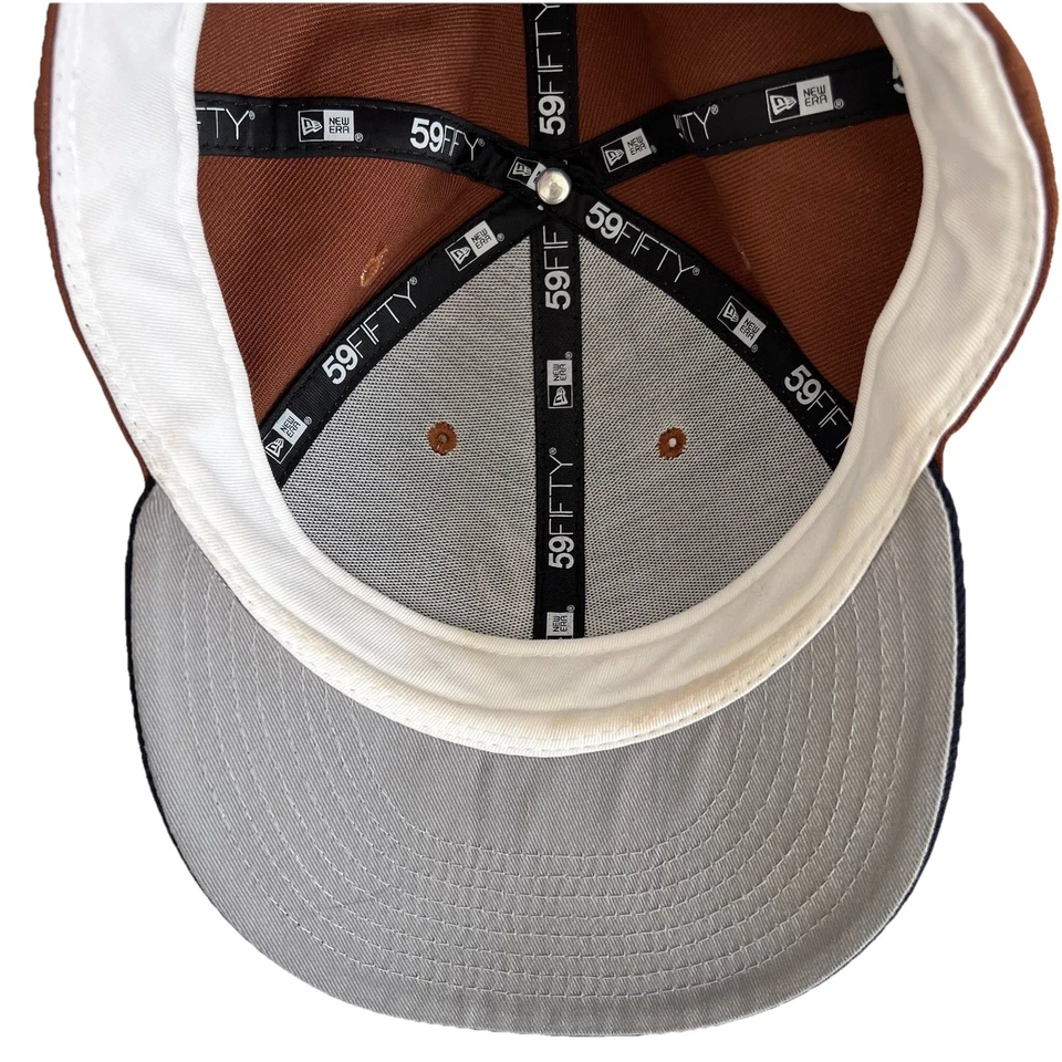 Бейсболка Atlanta Braves MLB Tiramisu темно-синяя с полями 59FIF размер 7 3/4 - Изображение 4 из 4