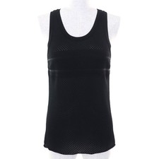 Excellent Christian Dior tops Back logo mesh design tank top sleeveless 42