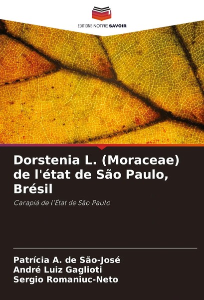 Dorstenia L. (Moraceae) De L'éTat De SãO Paulo, BréSil SãO-José (U. A.) Buch-image