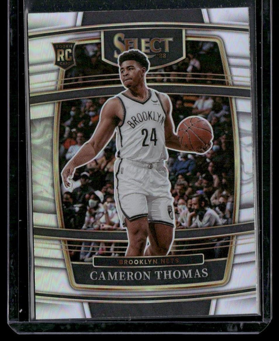 2021-22 Panini Select #21 Cameron Thomas Silver Prizms