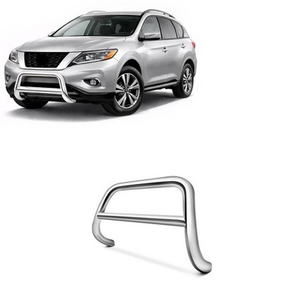 Black Horse A Bar No skid plate Stainless Steel fit 2013-2021 Nissan Pathfinder