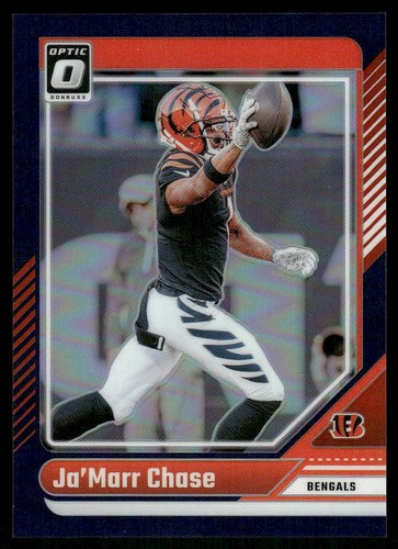 2024 Donruss Optic Purple Prizm 8/60 Ja'Marr Chase #40 BG6
