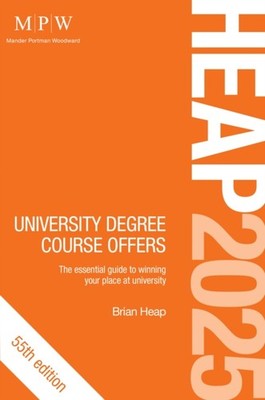 HEAP 2025 UNIVERSITY DEGREE COURSE OFFER by Brian Heap Paperback Self Help
