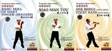 Traditional martial arts Wing Chun Kungfu Yong Chun Series by Lu Baijun 3DVDs