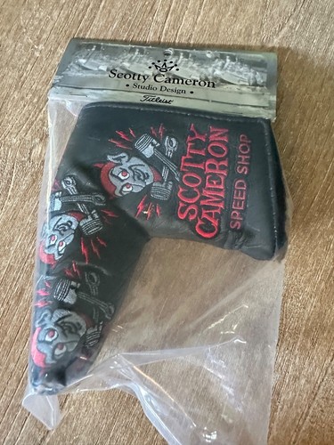 Scotty Cameron Studio Design Speed Shop Demon Putter Headcover – Limited Edition - Picture 2 of 3